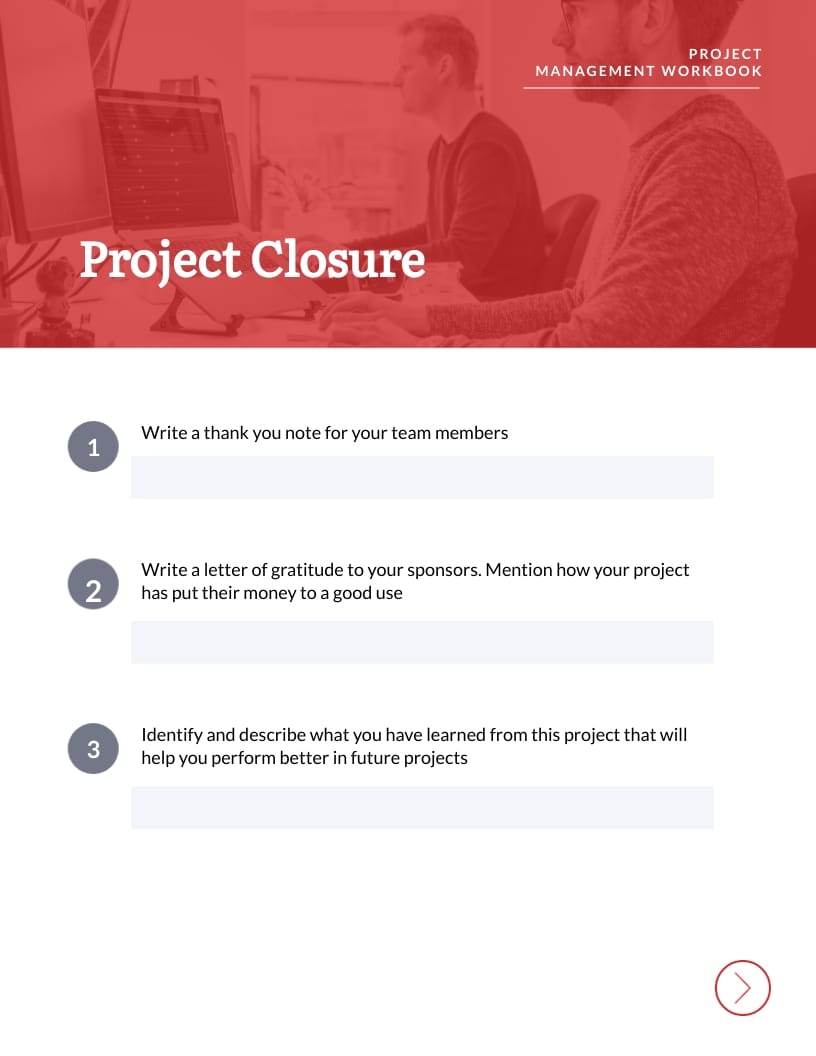 Project Management Workbook Template - Slide 14 Project Management Workbook Template - Slide 14