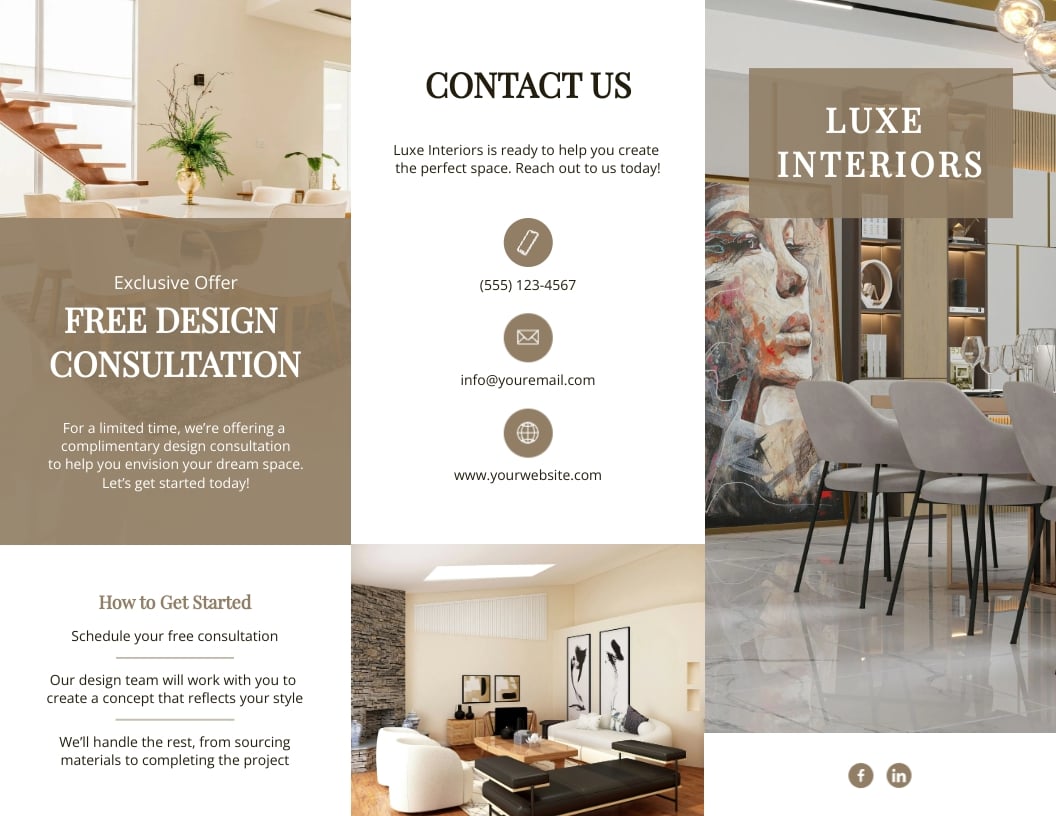 Promotional Brochure Template