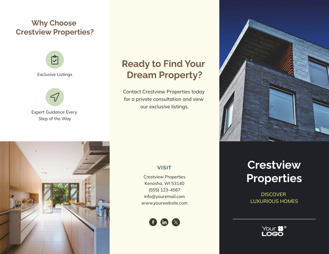 Property Sales Brochure Template