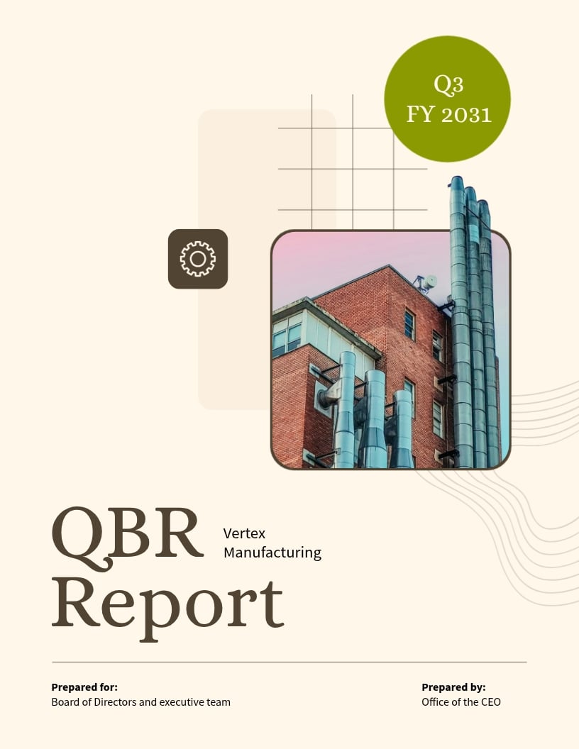 QBR Report Template
