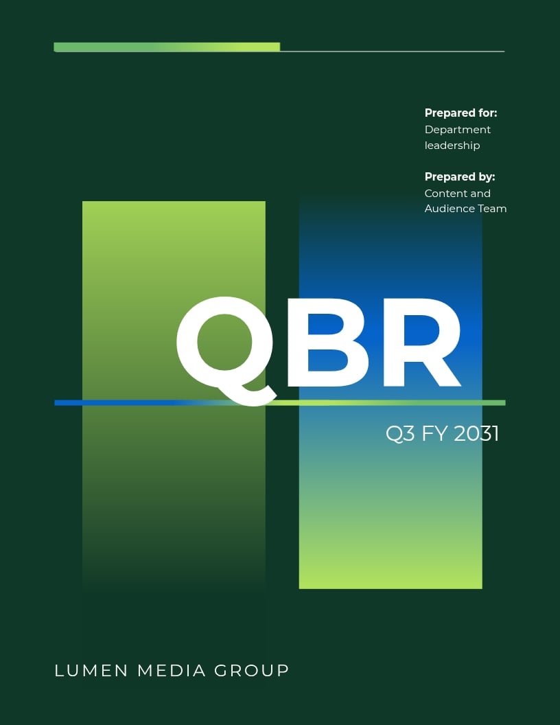 QBR Template