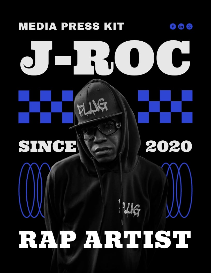 Rap Artist Press Kit Template