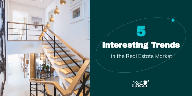 Real Estate Blog Article Header Template