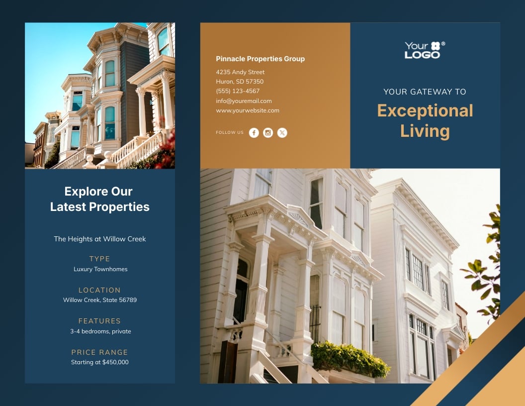 Real Estate Brochure Template