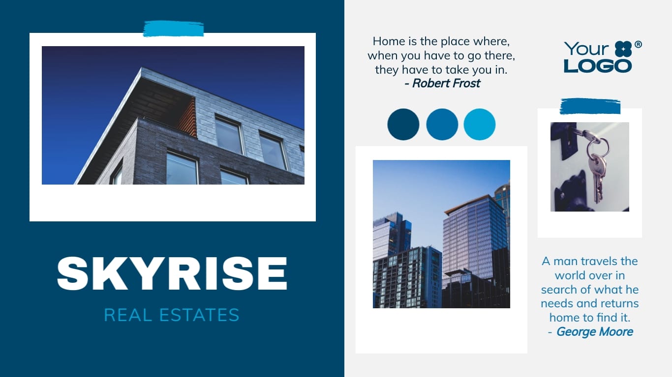 Real Estate Consultant Moodboard Template