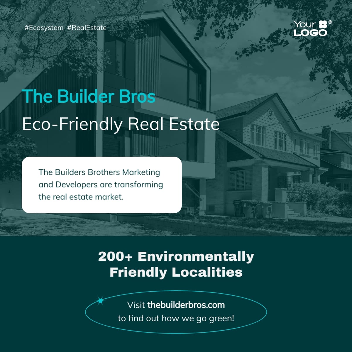 Real Estate Developer LinkedIn Post Template