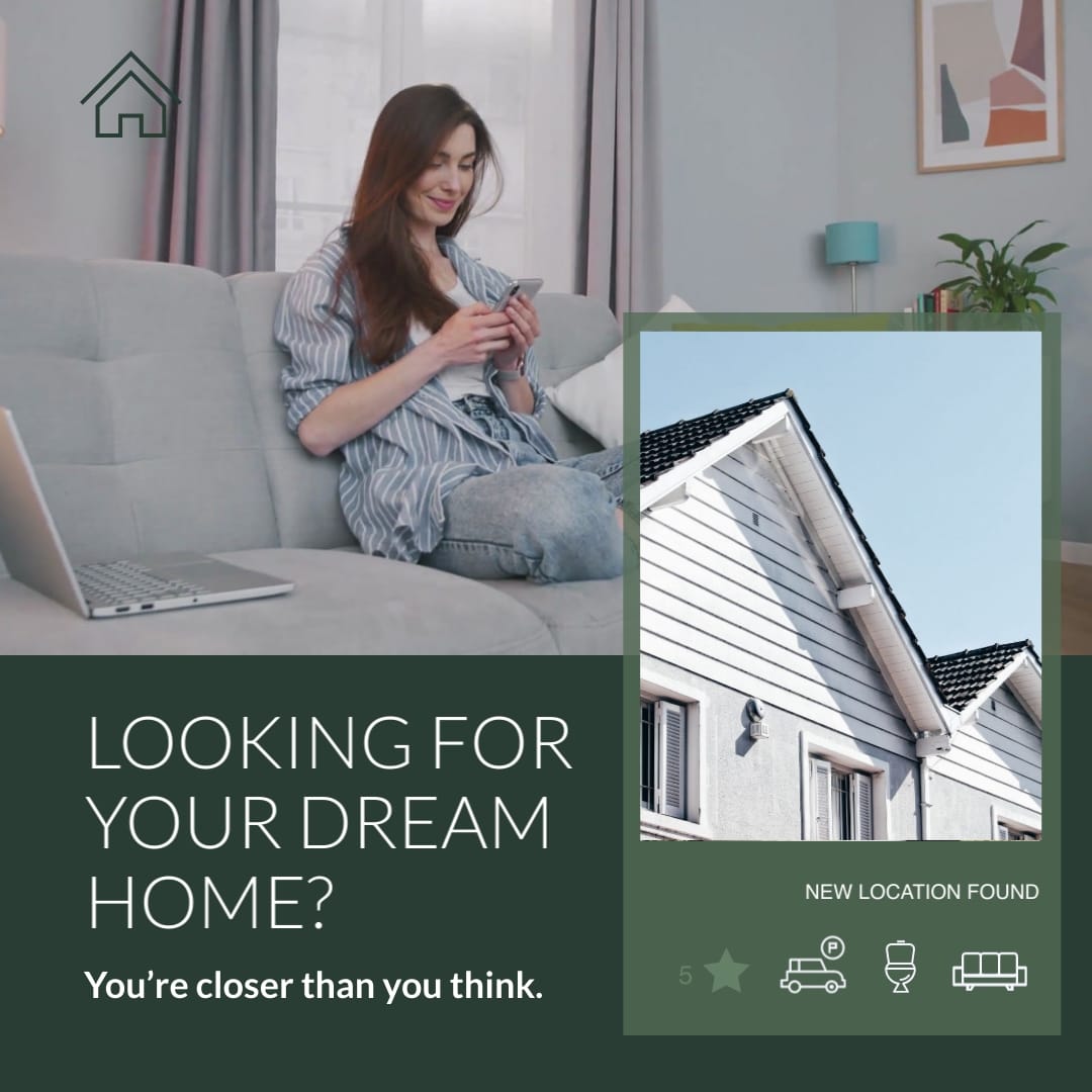 Real Estate Facebook Video Ad Square Template