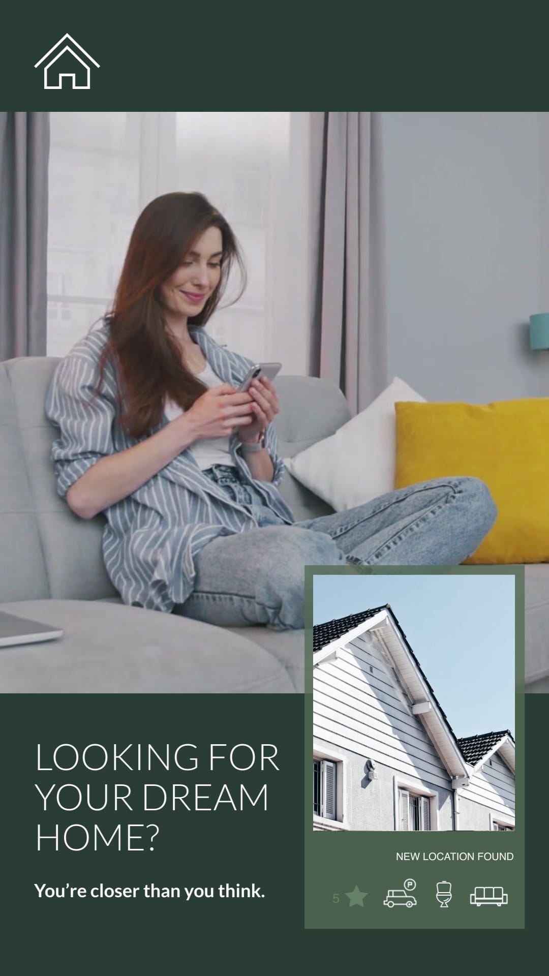 Real Estate Facebook Video Ad Vertical Template