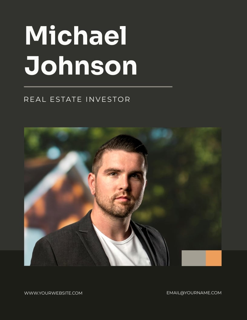 Real Estate Investment Portfolio Template
