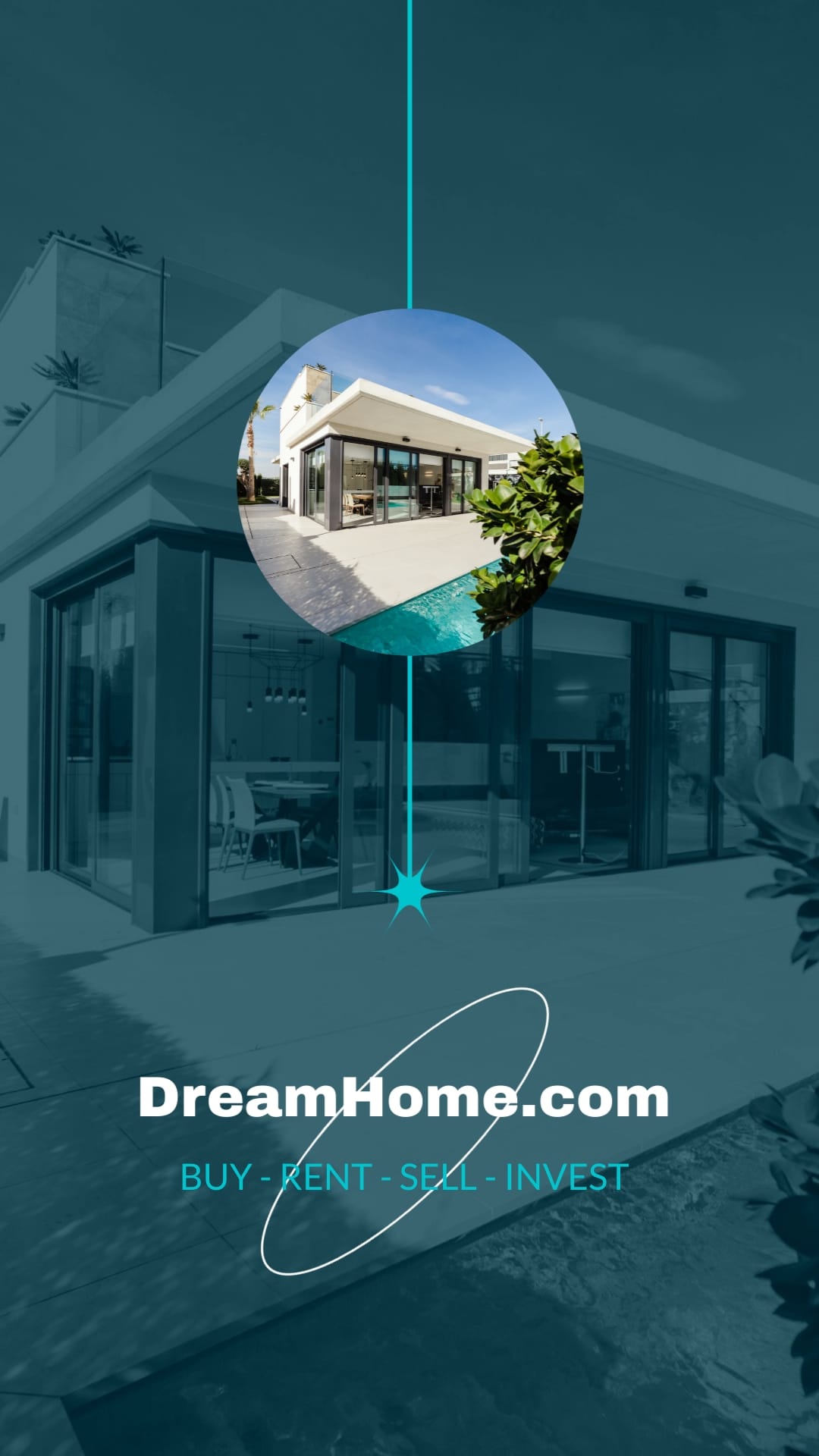 Real Estate Website Facebook Story Video Template