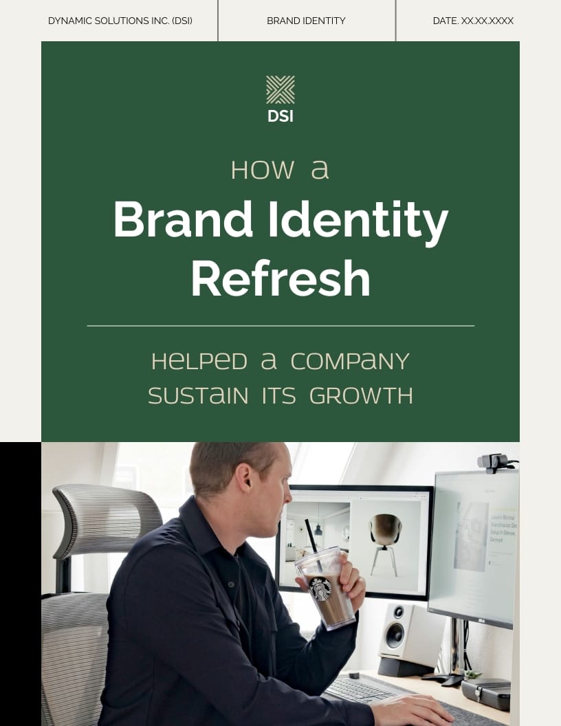 Rebranding Case Study Template