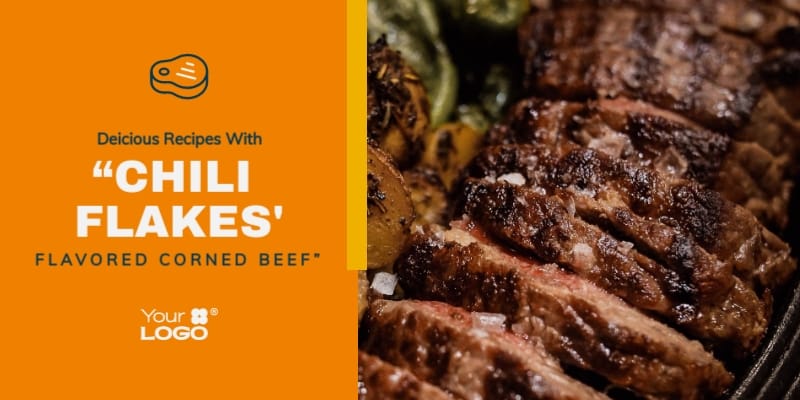 Recipes Blog Article Header Template