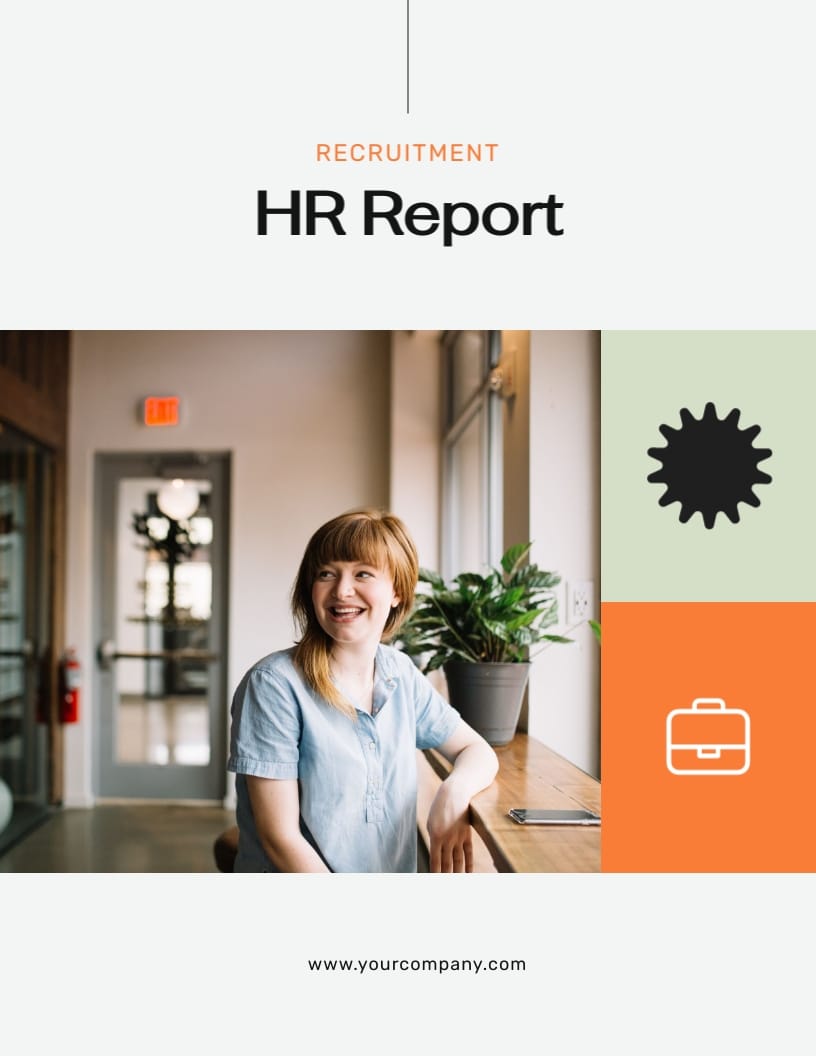 Recruitment HR Report Template