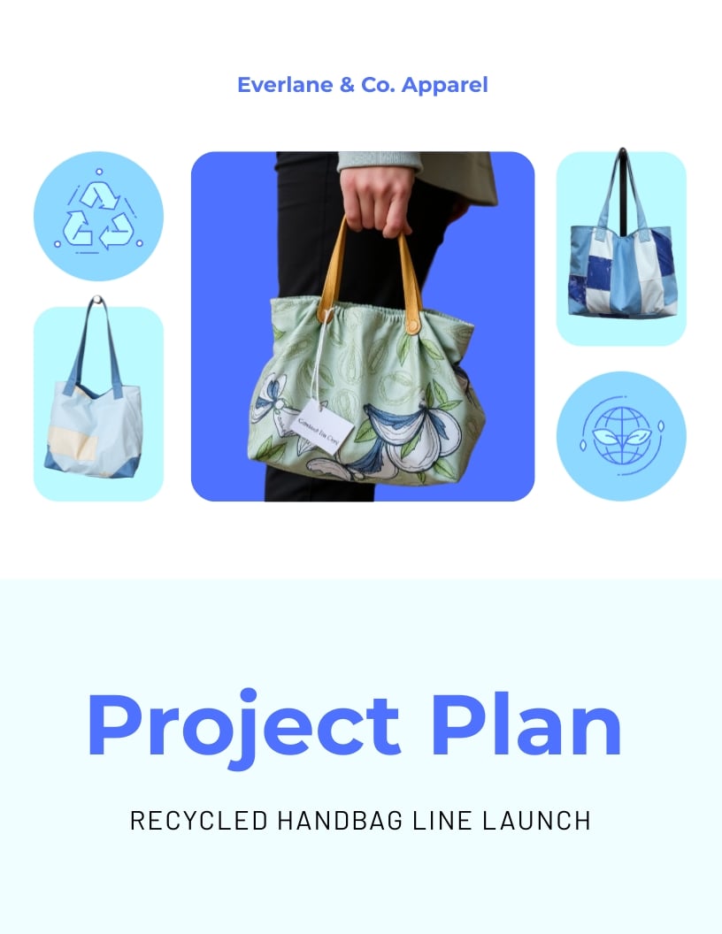 Recycled Materials Project Plan Template
