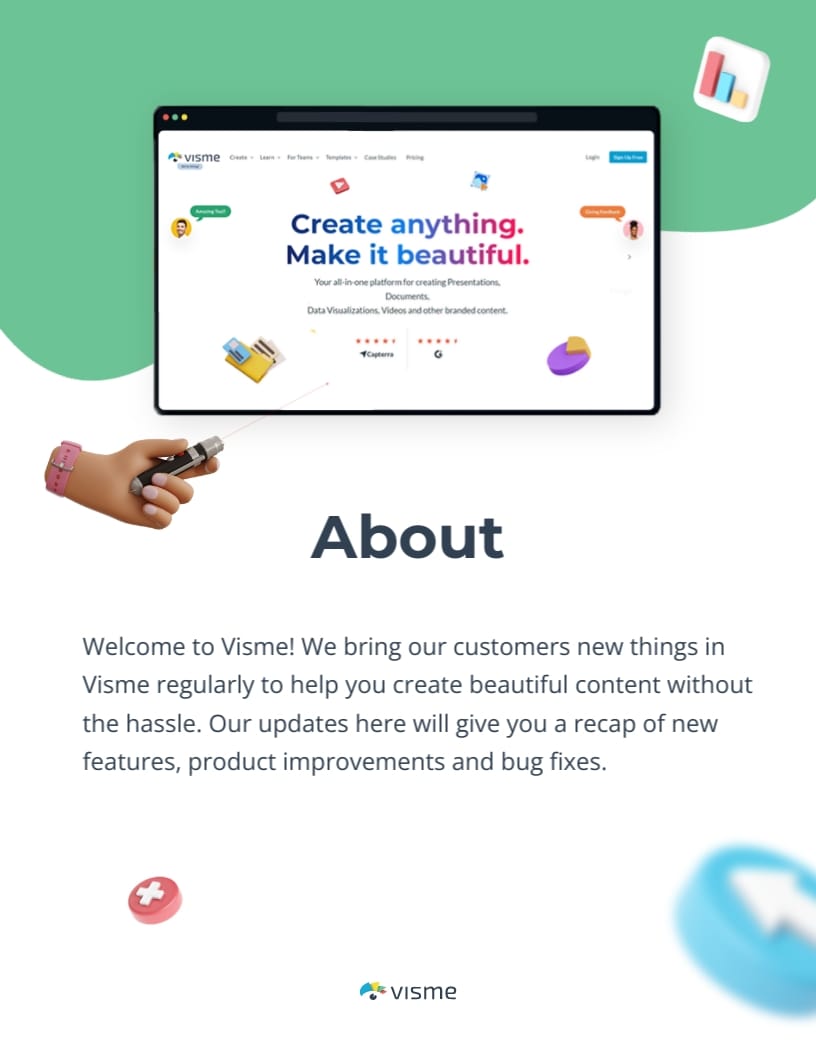 Release Notes Report Template | Visme