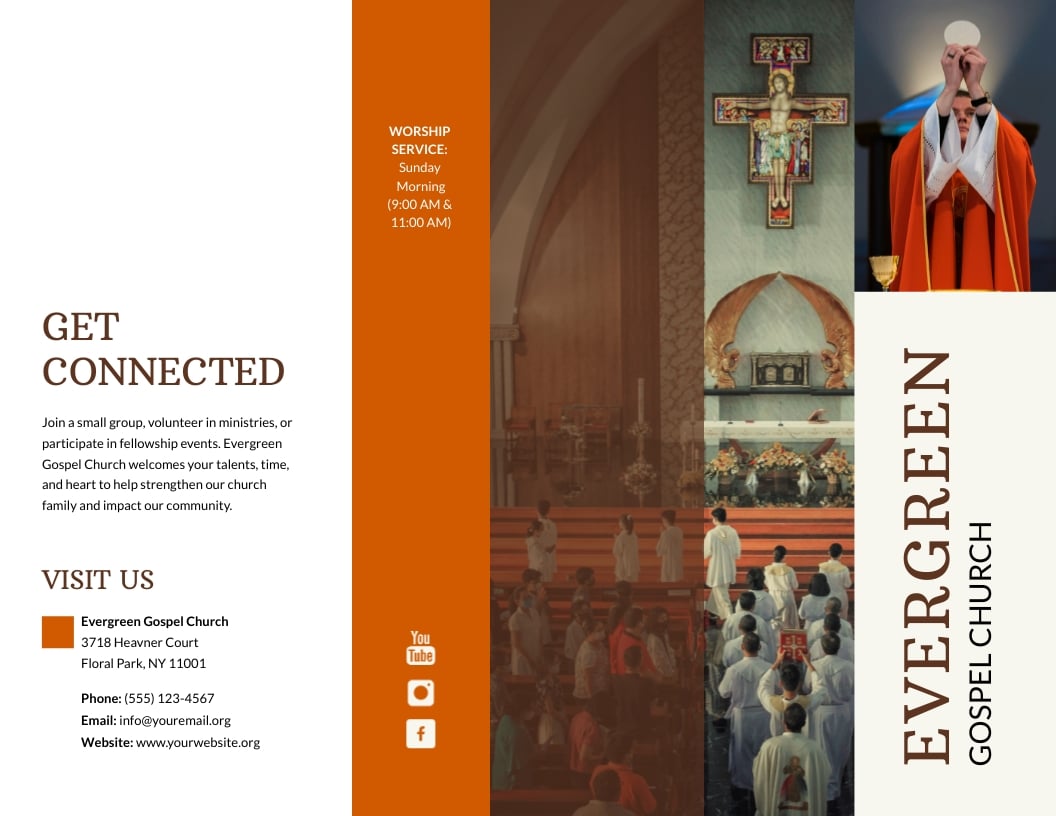 Religion Brochure Project Template