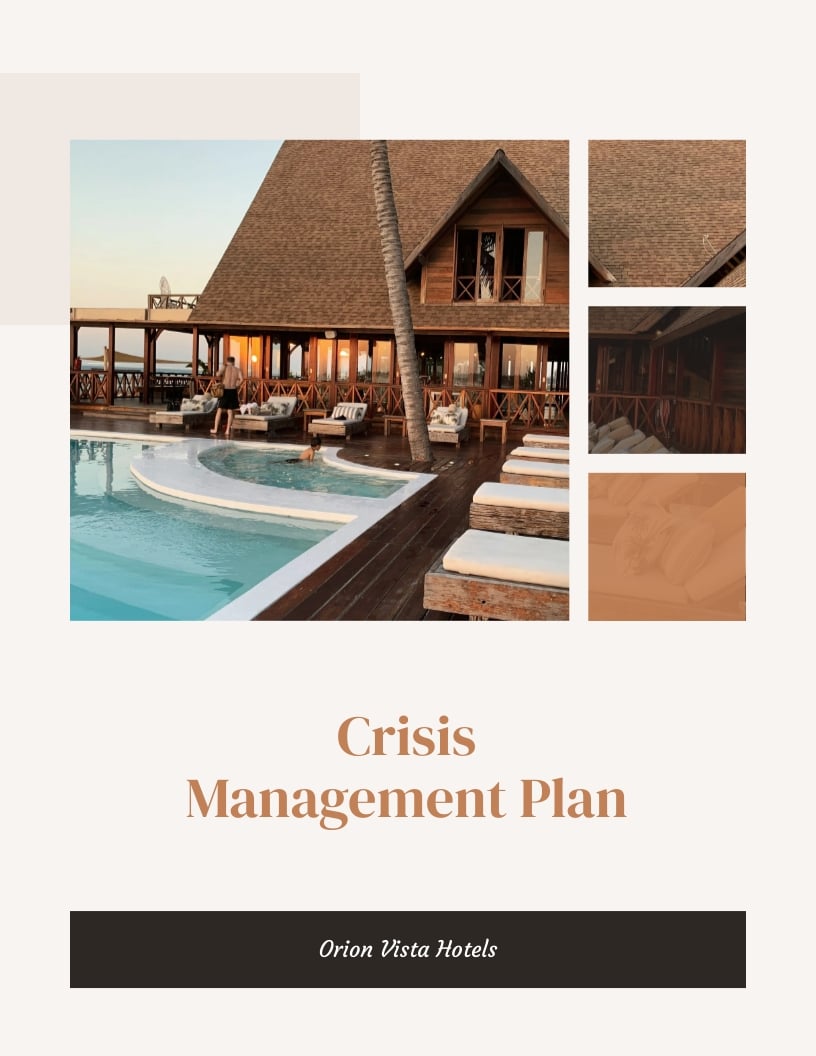 Reputational Crisis Management Plan Template