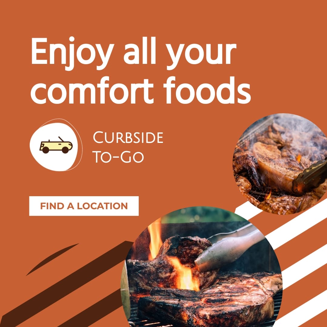Restaurant Bite-Sized Ad Square Template