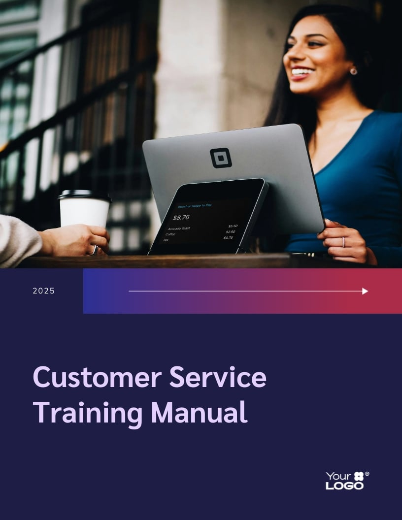 Retail Customer Service Training Manual Template