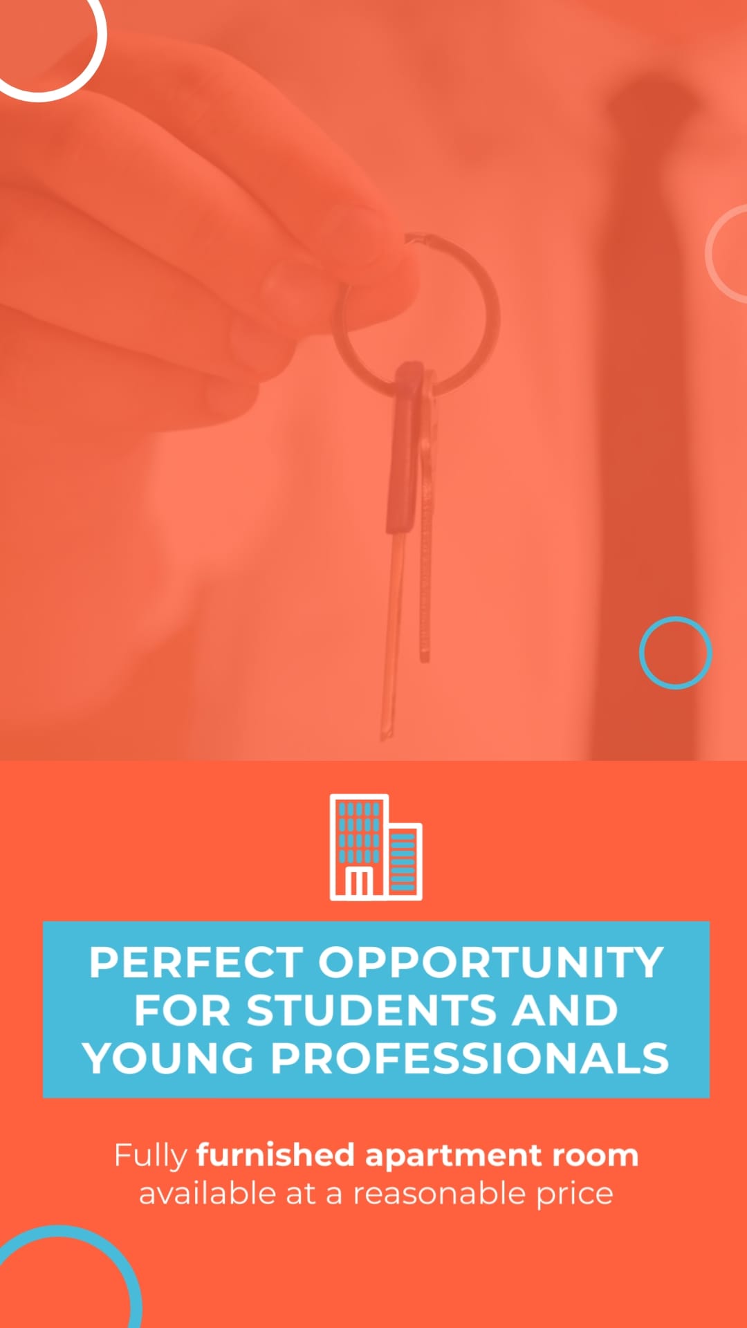Room for Rent Promo Ad Vertical Template