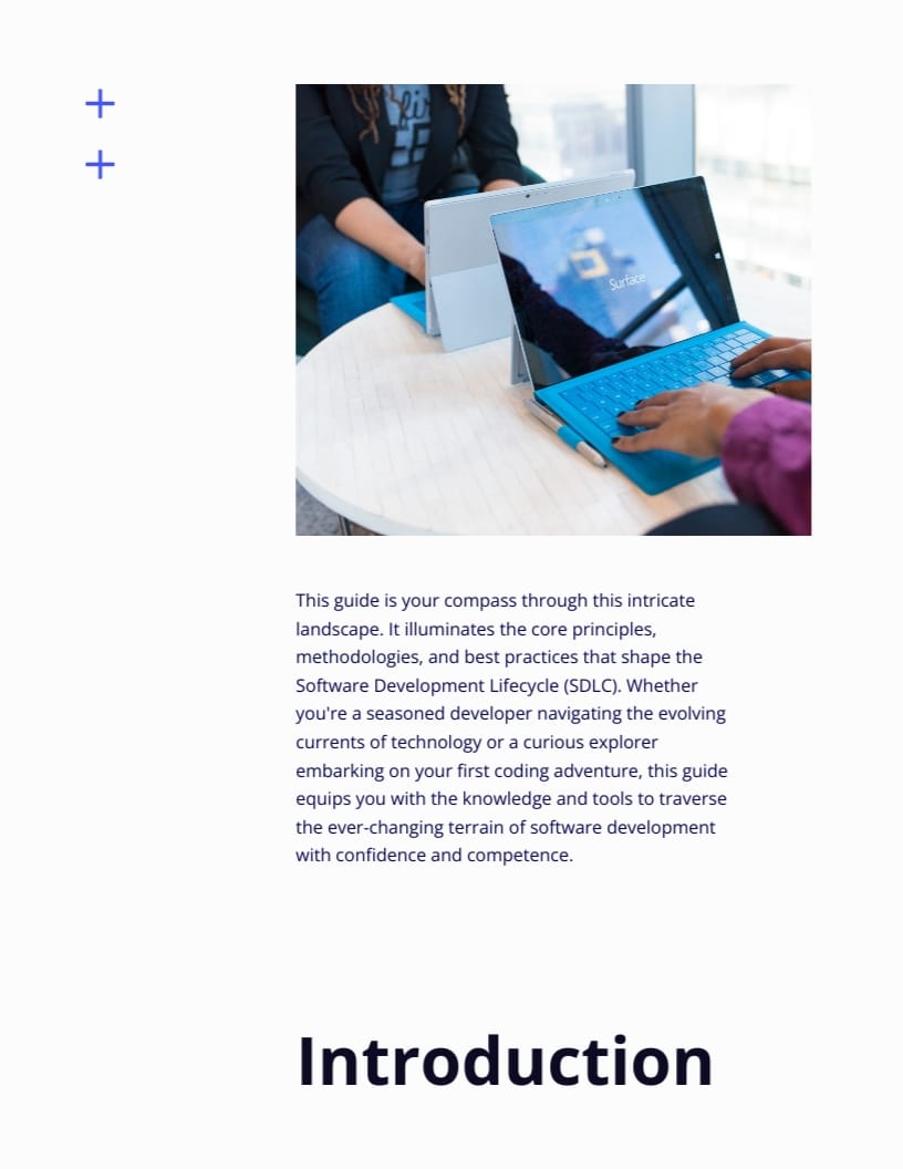 SDLC Ebook Template | Visme