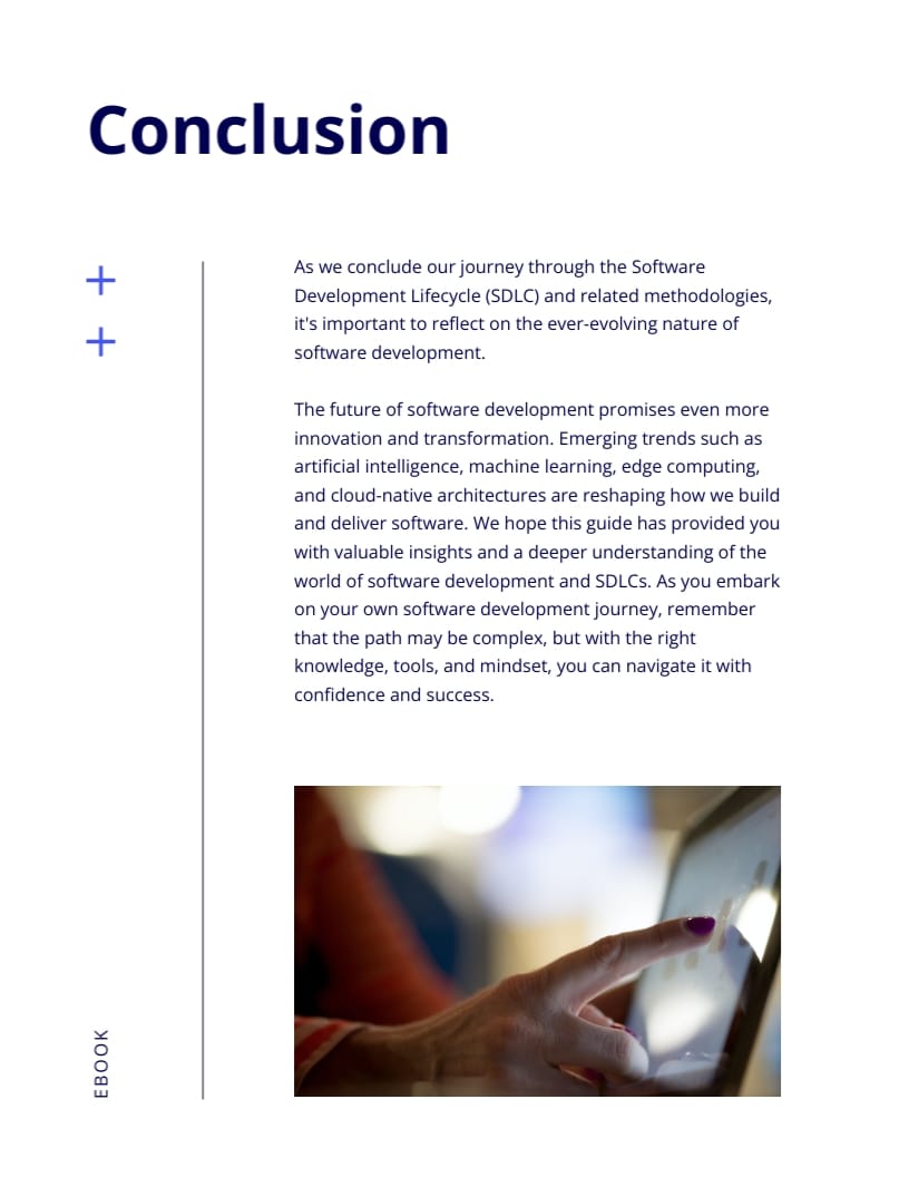 SDLC Ebook Template | Visme