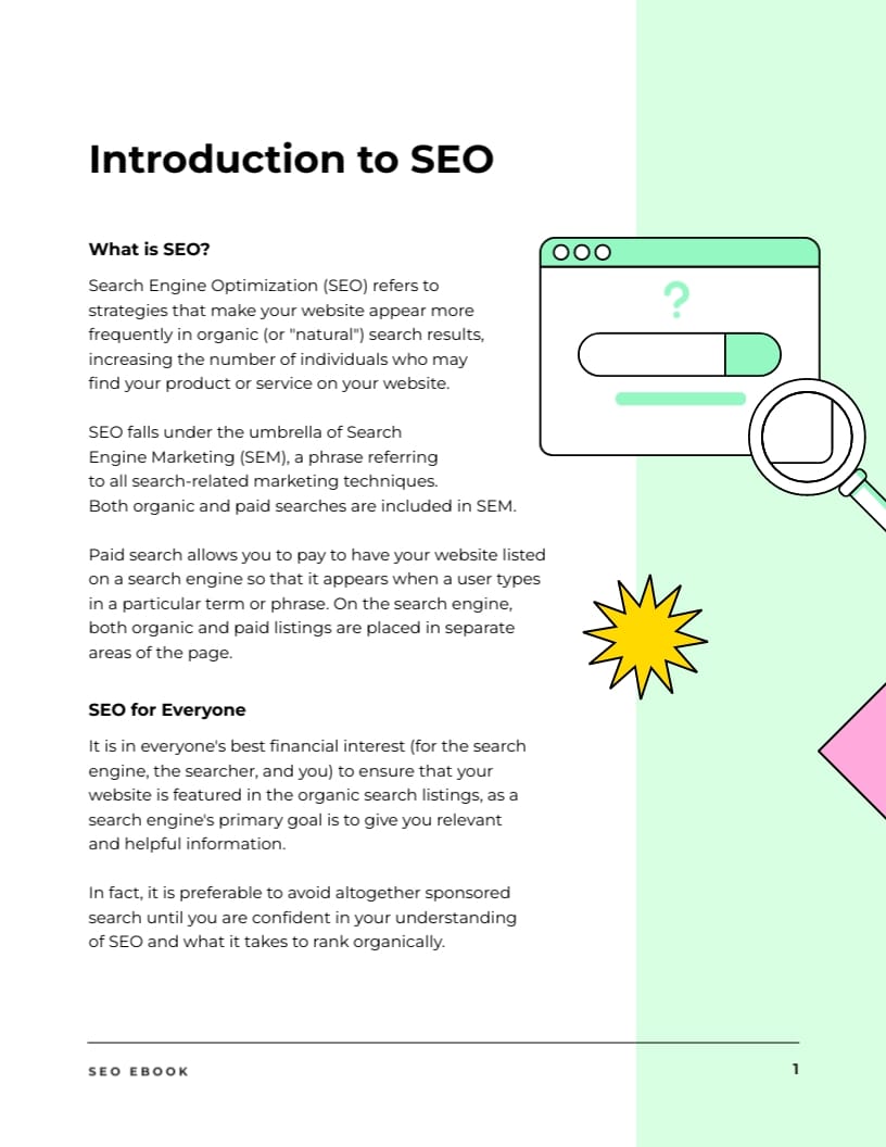 SEO Ebook