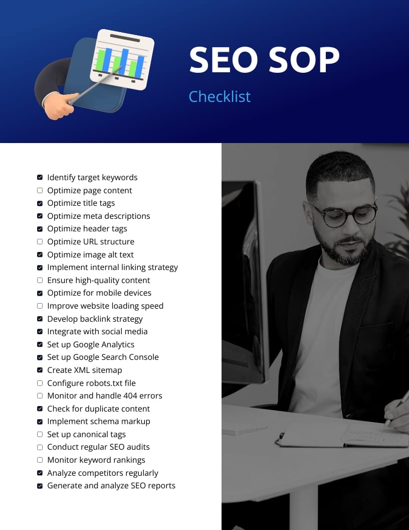 SEO SOP Checklist