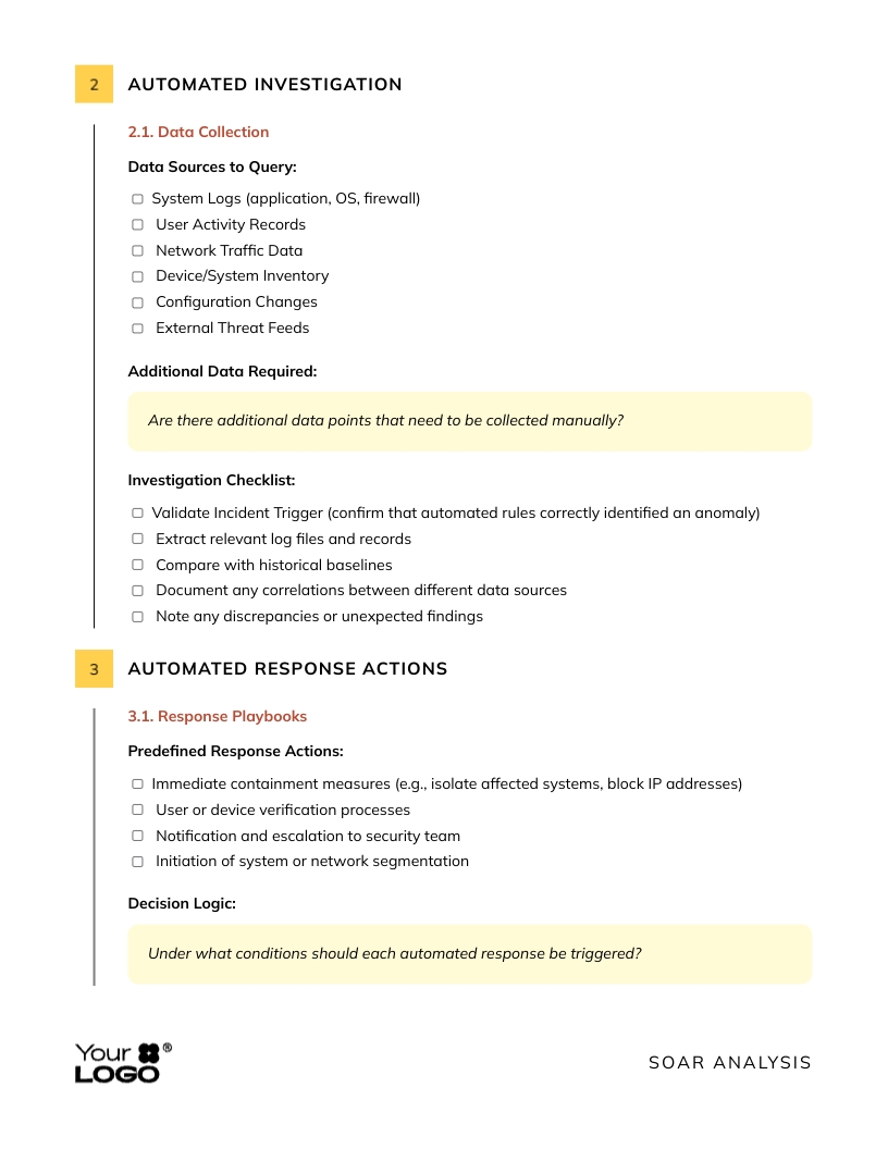 SOAR Analysis Worksheet Template - Slide 2 SOAR Analysis Worksheet Template - Slide 2