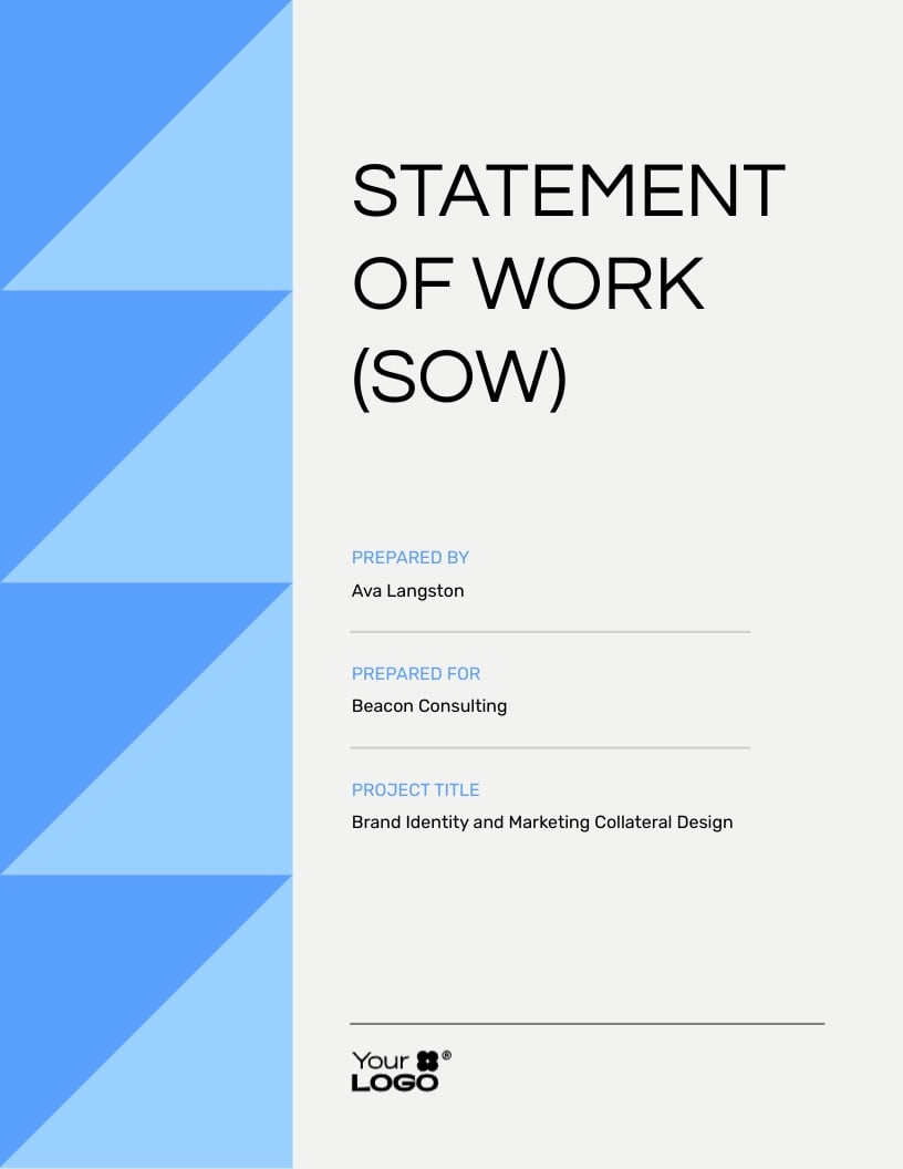 SOW For Freelancers Template