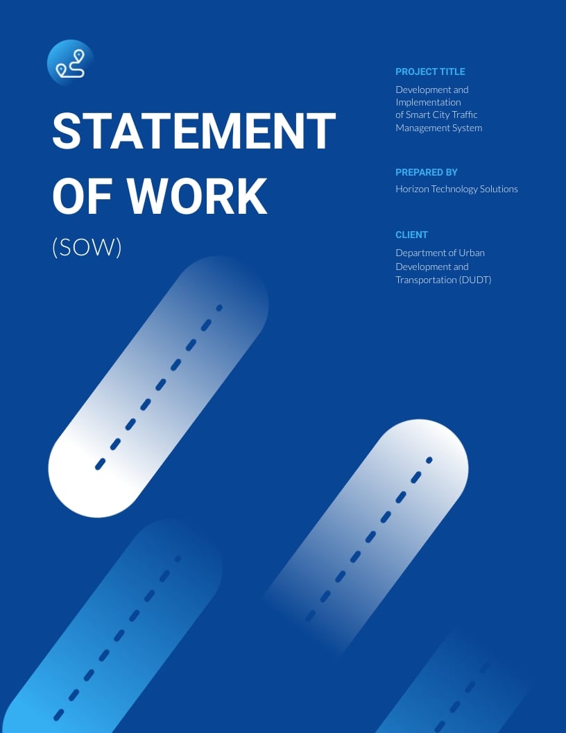 SOW For Government Agencies Template