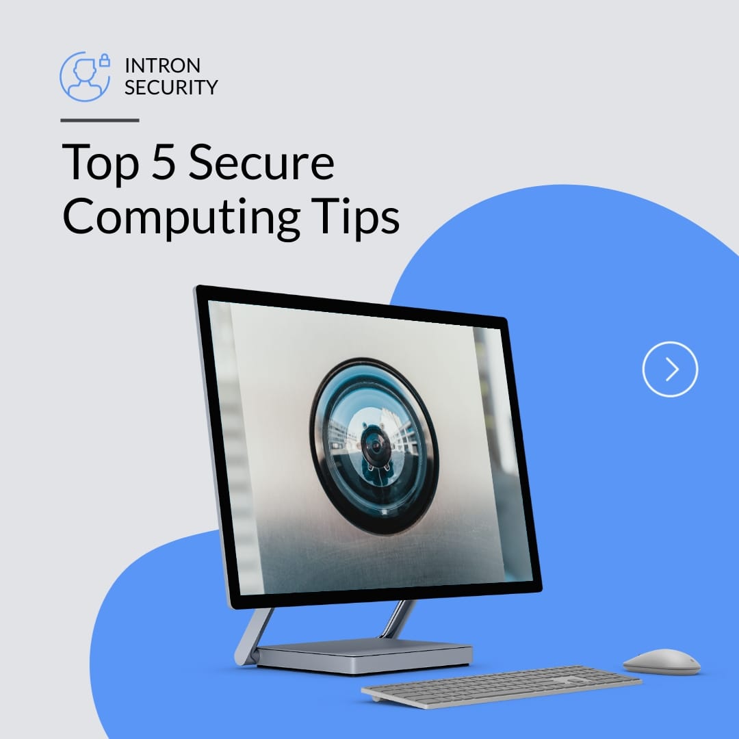 Safe Computing Tips Instagram Carousel Post Template