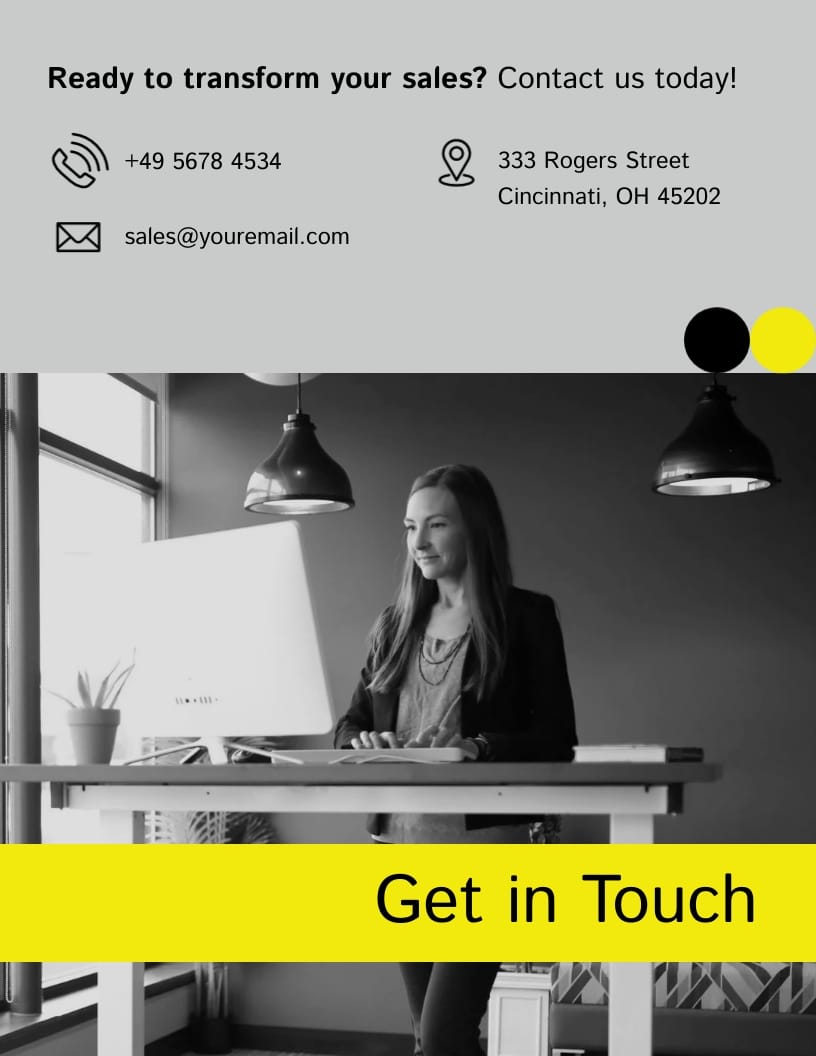 Sales Consultancy Booklet Template - Slide 8 Sales Consultancy Booklet Template - Slide 8