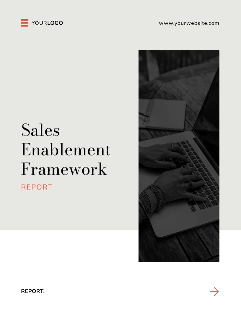 Sales Enablement Framework Report Template