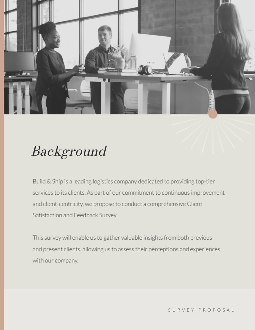 Sales Research Proposal