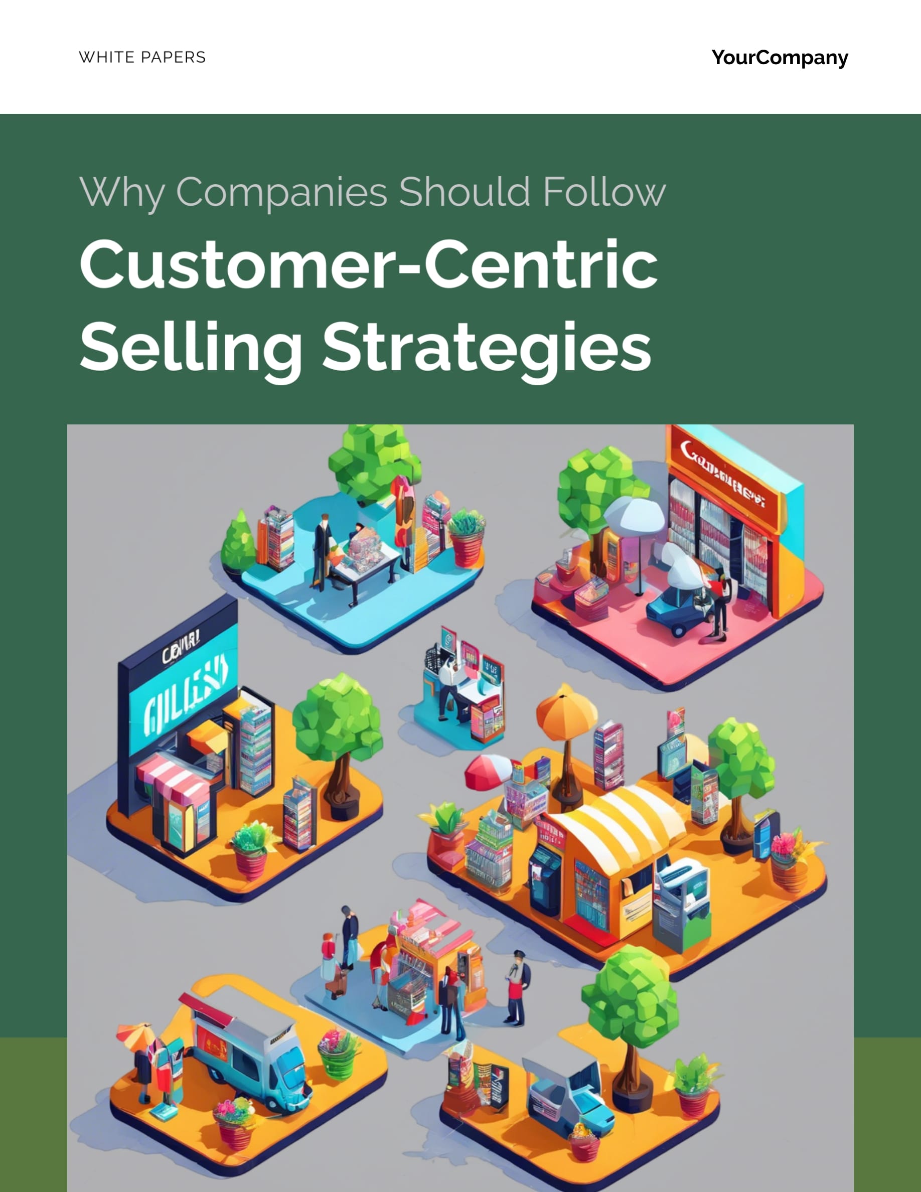 Sales Strategy Whitepaper Template Sales Strategy Whitepaper Template