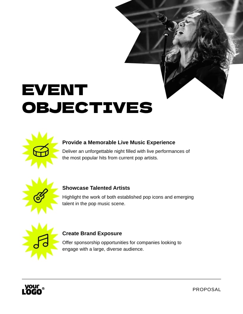 Sample Event Proposal Template - Slide 4 Sample Event Proposal Template - Slide 4