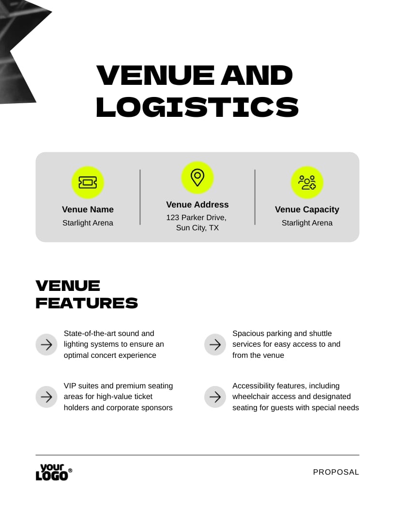 Sample Event Proposal Template - Slide 5 Sample Event Proposal Template - Slide 5