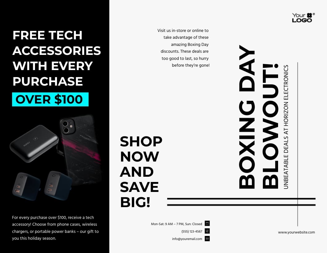 Sample Sales Brochure Template