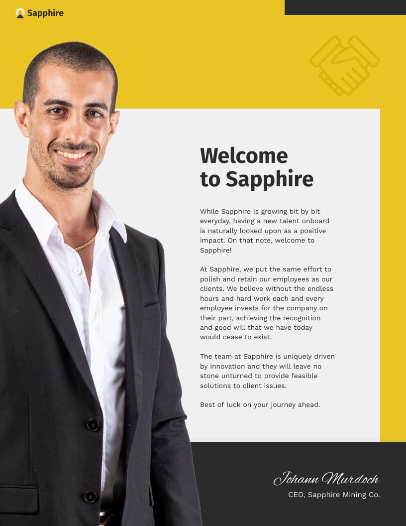 Sapphire Mining Co Employee Handbook
