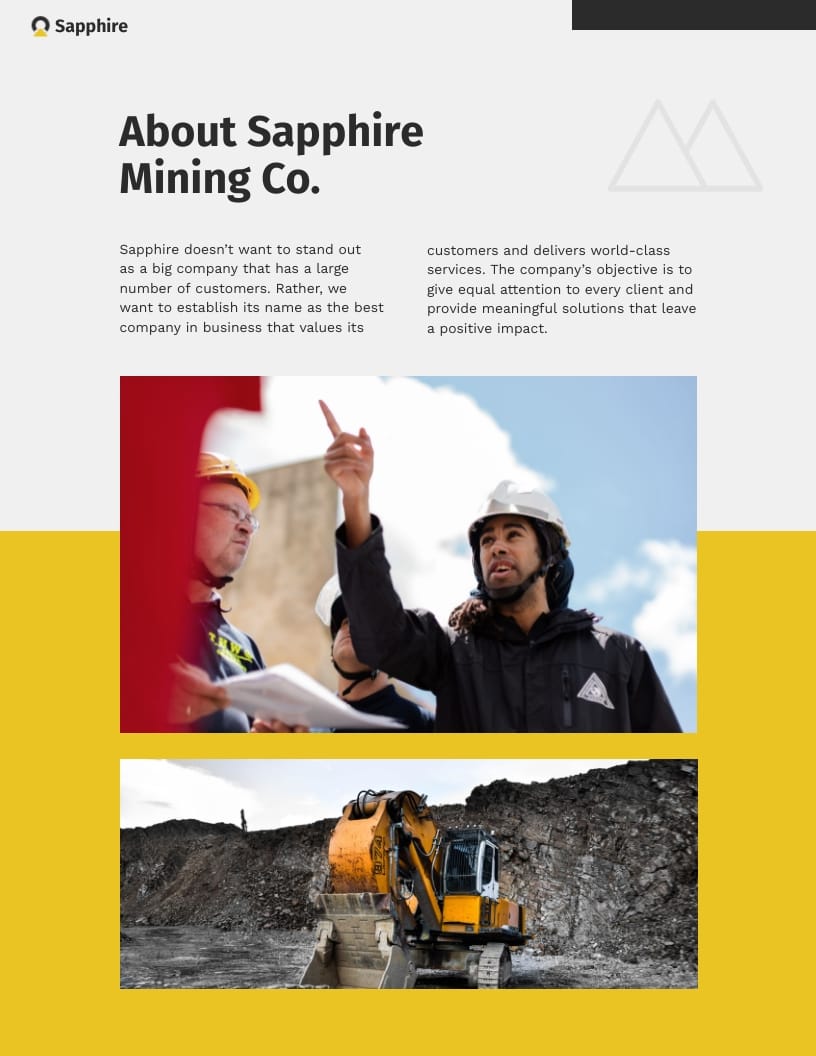 Sapphire Mining Co Employee Handbook