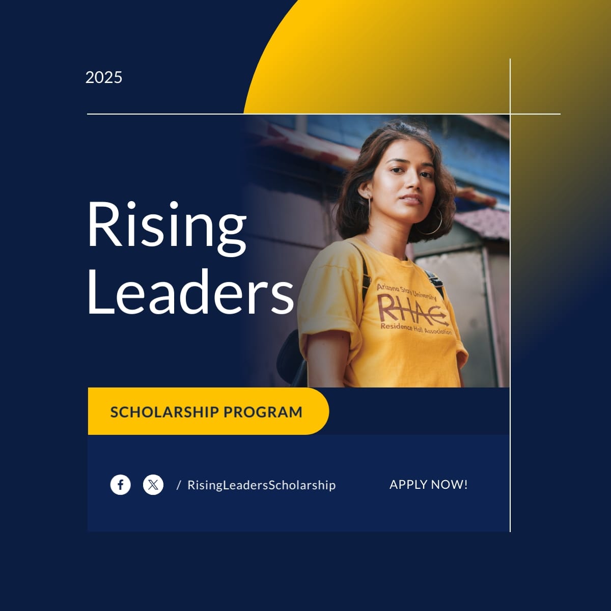 Scholarship LinkedIn Post Template