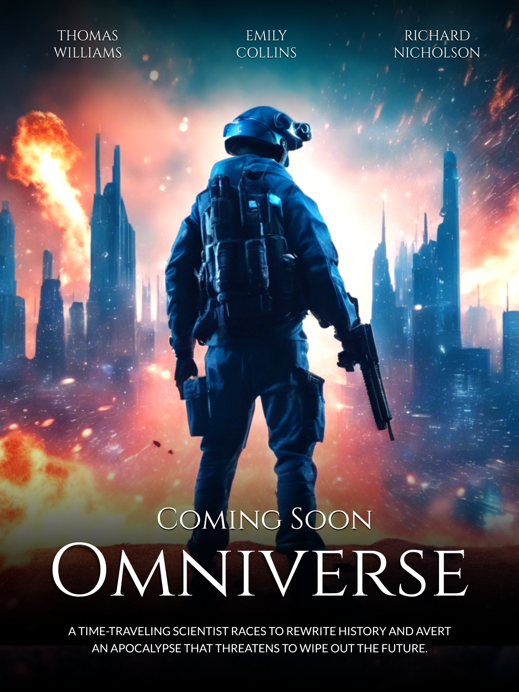Science Fiction Movie Poster Template