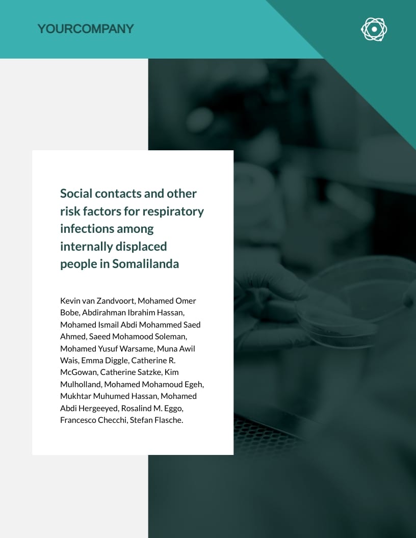 Scientific Research Report Template - Slide 2 Scientific Research Report Template - Slide 2