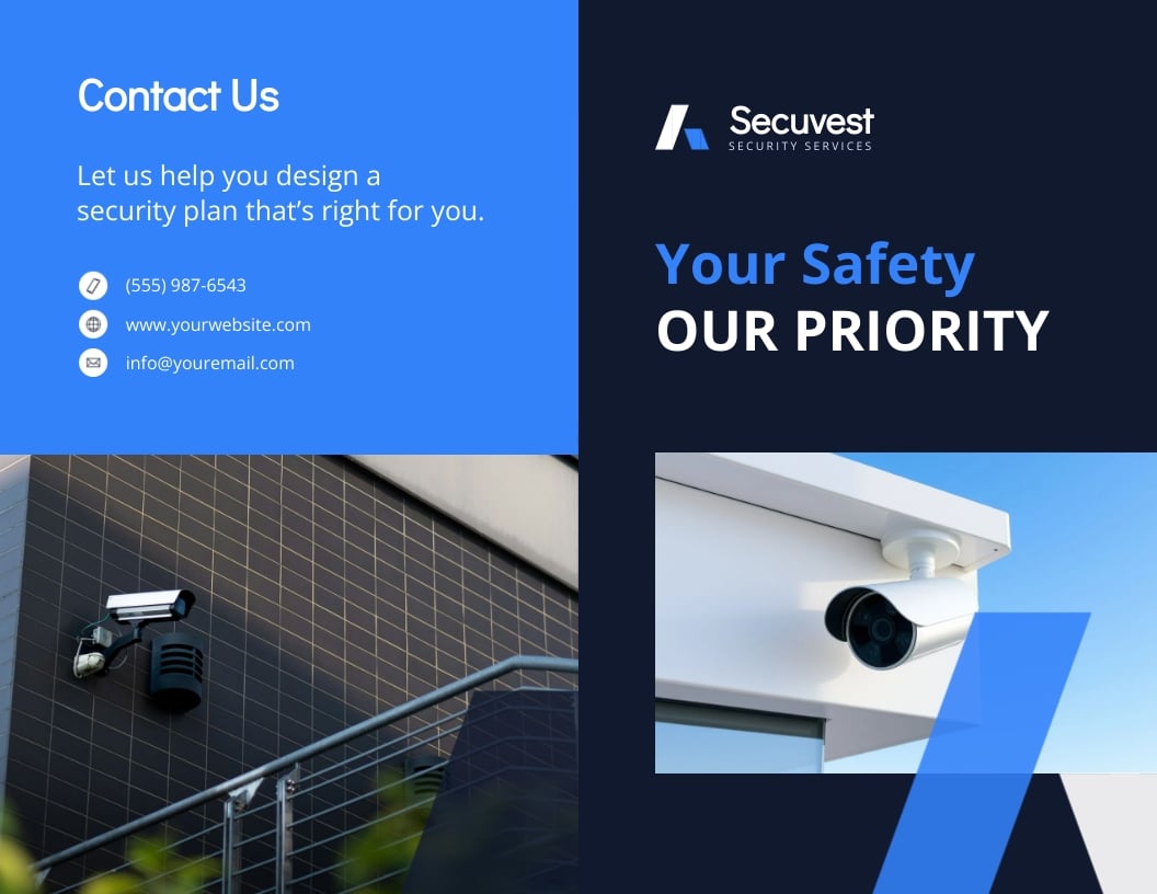 Security Services Brochure Template