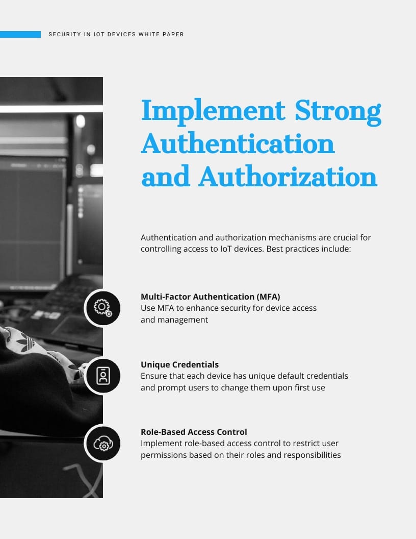 Security in IoT Devices White Paper Template - Slide 7 Security in IoT Devices White Paper Template - Slide 7