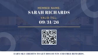 Shopping Mall Loyalty Card Template - Slide 2 Shopping Mall Loyalty Card Template - Slide 2