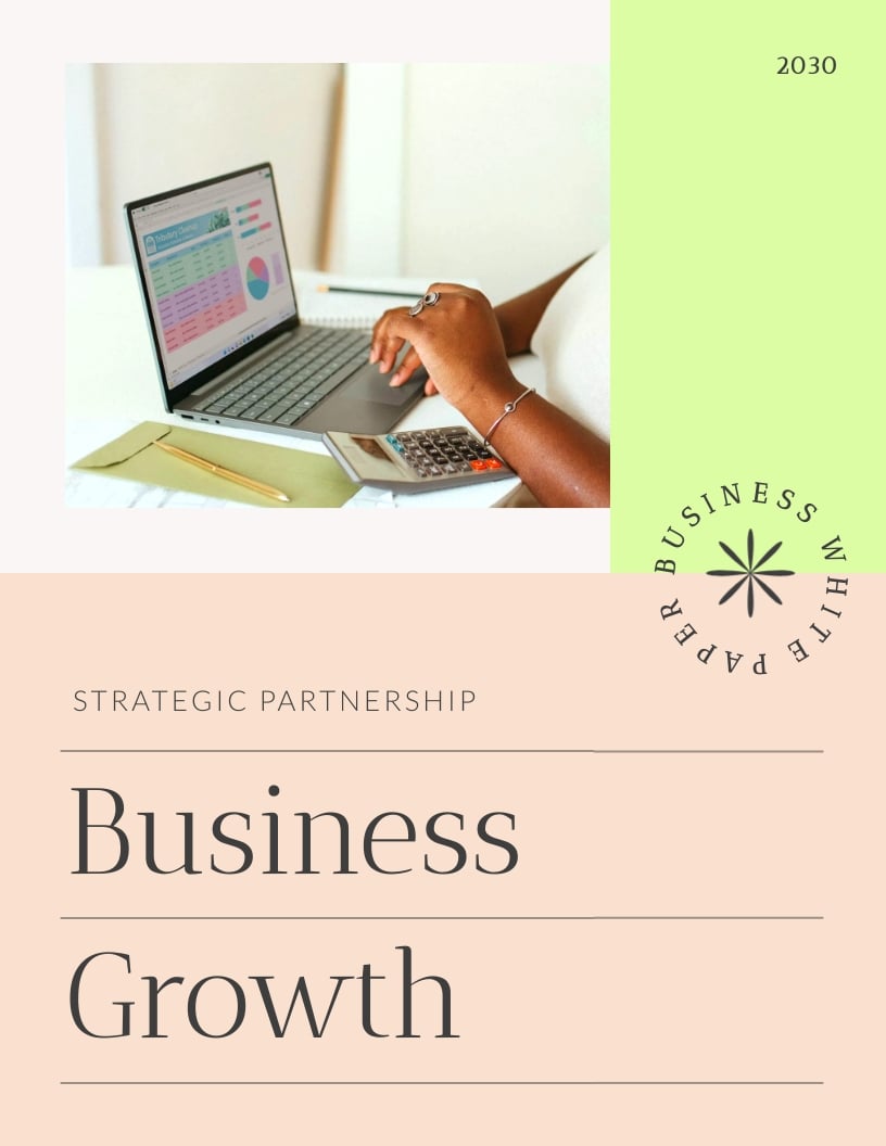Simple Business Whitepaper Template