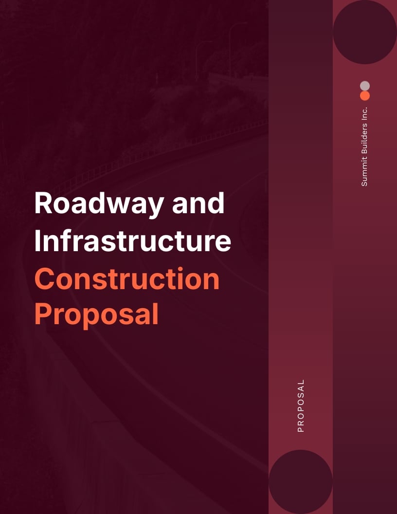 Simple Construction Proposal Template