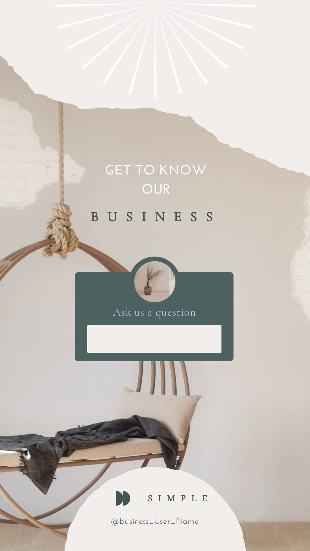 Simple Instagram Story Template